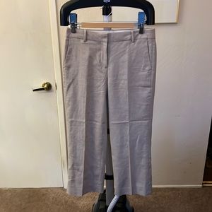 NWT. J. Crew. Linen pants. Size 8